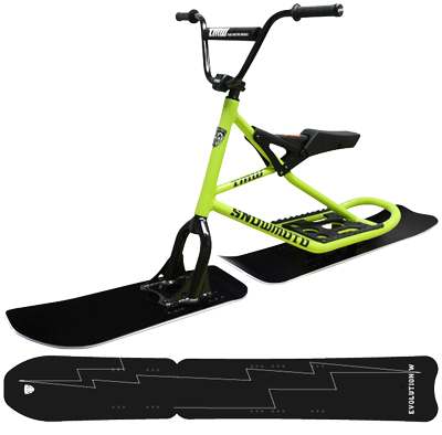 A28 - skibike- snowmoto - snowscoot
